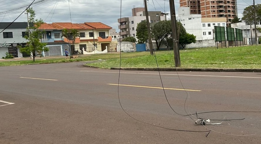 Copel e parceiros farão mutirão contra fiação irregular na Rua Vitória, em Cascavel