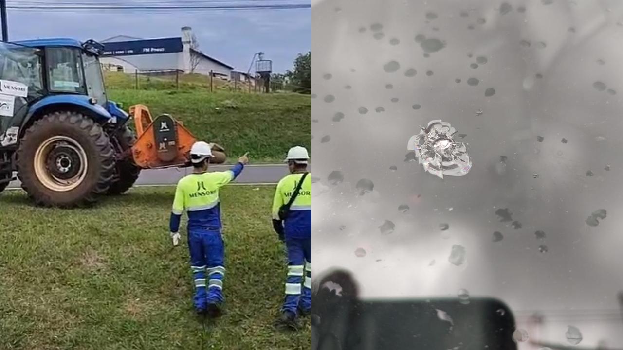 Manutenção feita por terceirizada da EPR na BR-277 em Cascavel termina em prejuízo para internauta Manutenção feita por terceirizada da EPR na BR-277 em Cascavel termina em prejuízo para internauta