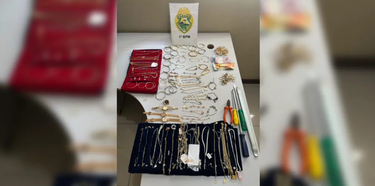 Polícia prende homem suspeito de furto de joias em Piraí do Sul
