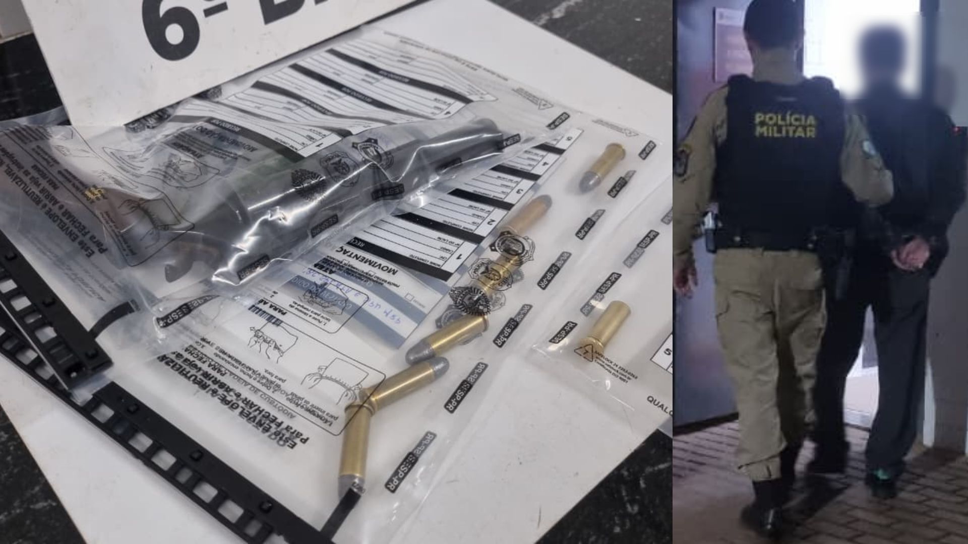 Jovem de 19 anos é preso em flagrante por disparos de arma de fogo em via pública no bairro Maria Luiza