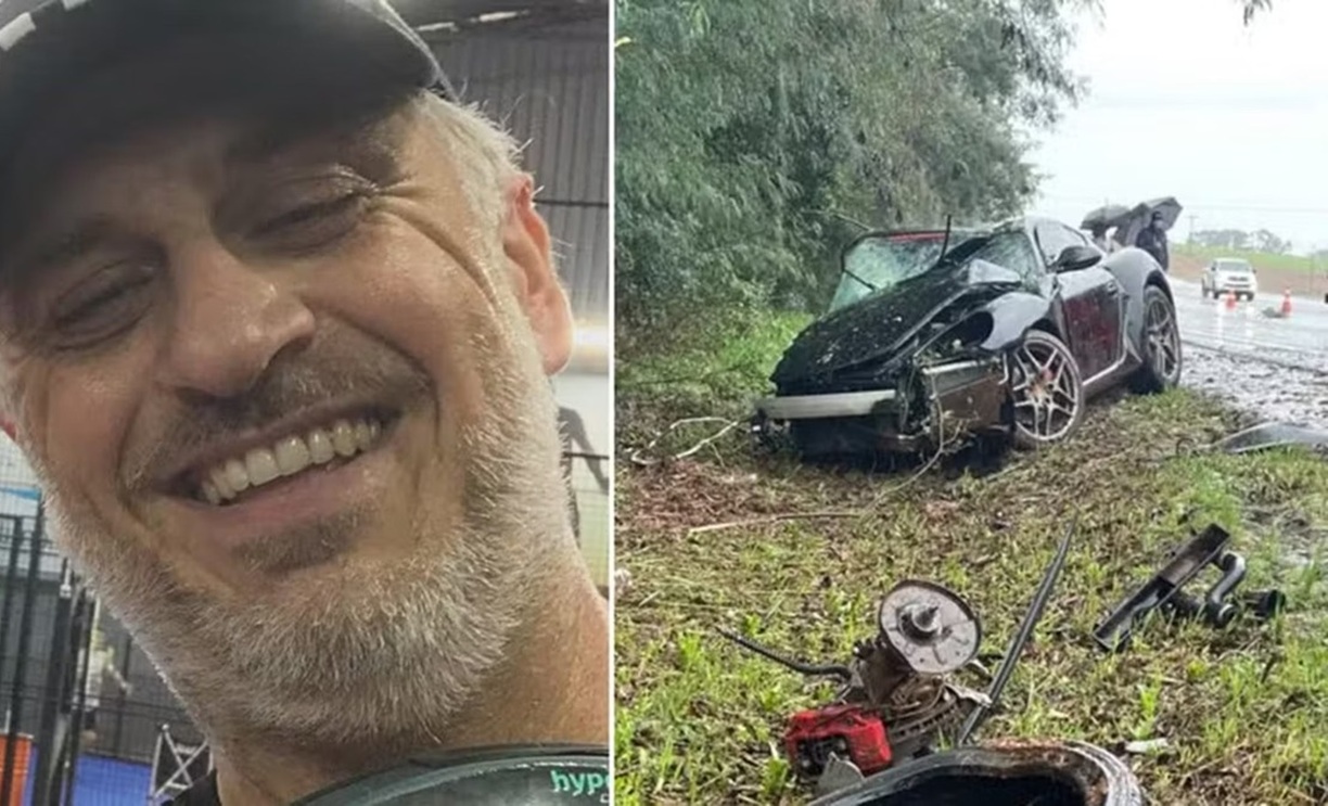 Sonho de Porsche dura só duas horas: acidente mata empresário