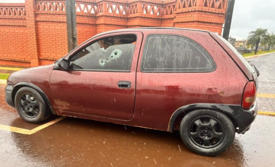 Homem é executado a tiros ao lado do cemitério em Santa Helena; Suspeito foi preso