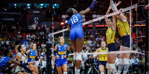 Vôlei: Brasil perde para Itália e fica fora da decisão do Mundial Imagem referente a Vôlei: Brasil perde para Itália e fica fora da decisão do Mundial