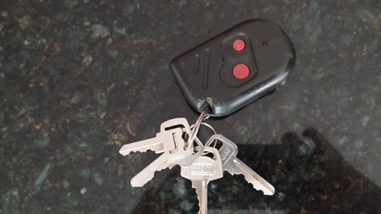 Foi encontrada uma chave no bairro Canadá