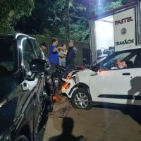 Imagem referente a Acidente com quatro veículos deixa uma mulher ferida no Cancelli