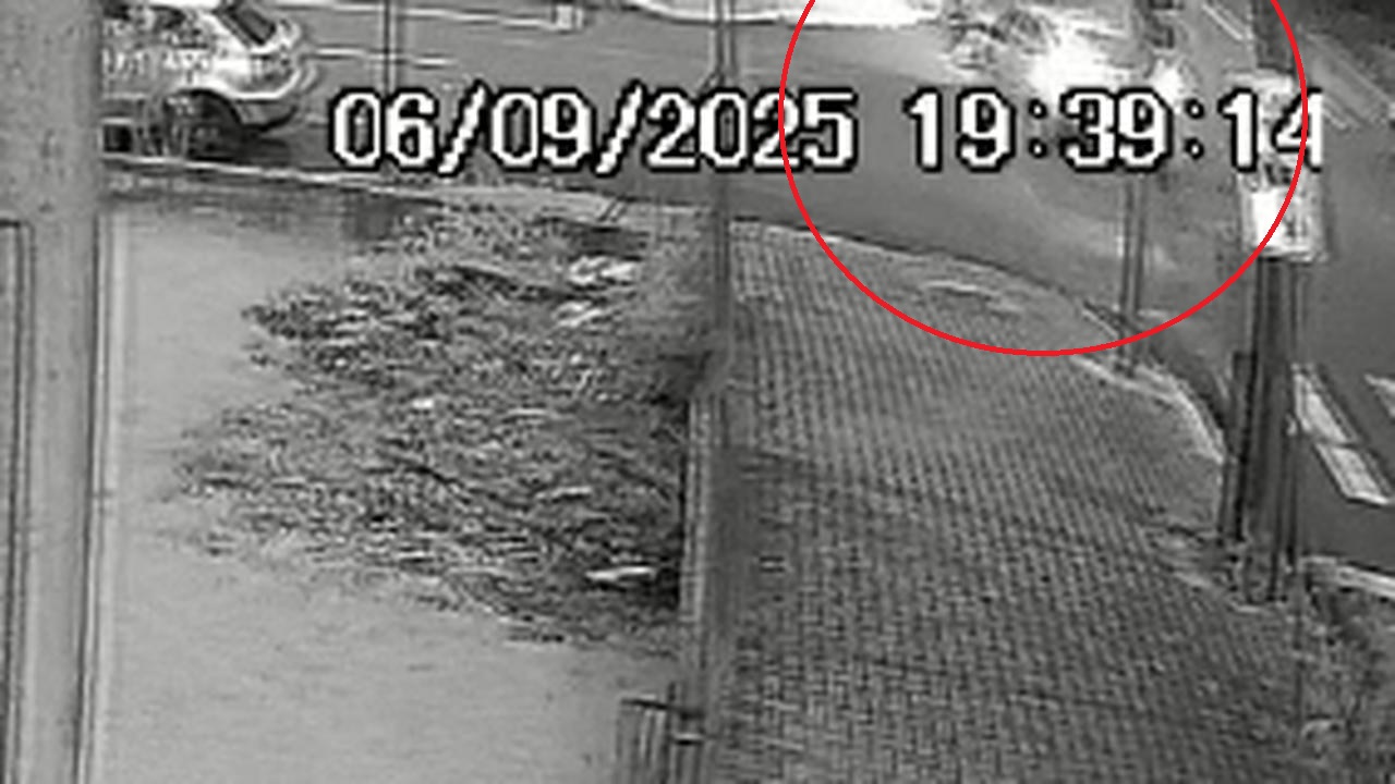 Câmera flagra acidente que deixou motociclista ferido no Centro