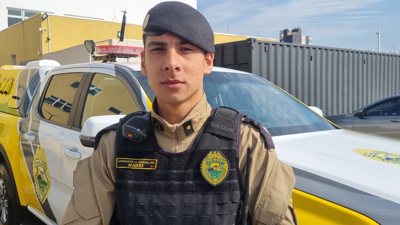 Baderna no Riviera: Homem escondeu arma embaixo do pneu do carro, diz PM