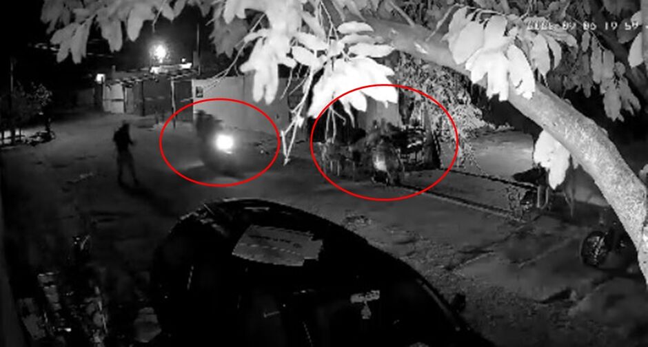 Imagens fortes! Câmera flagra atentado que matou adolescente de 15 anos e deixou irmão ferido