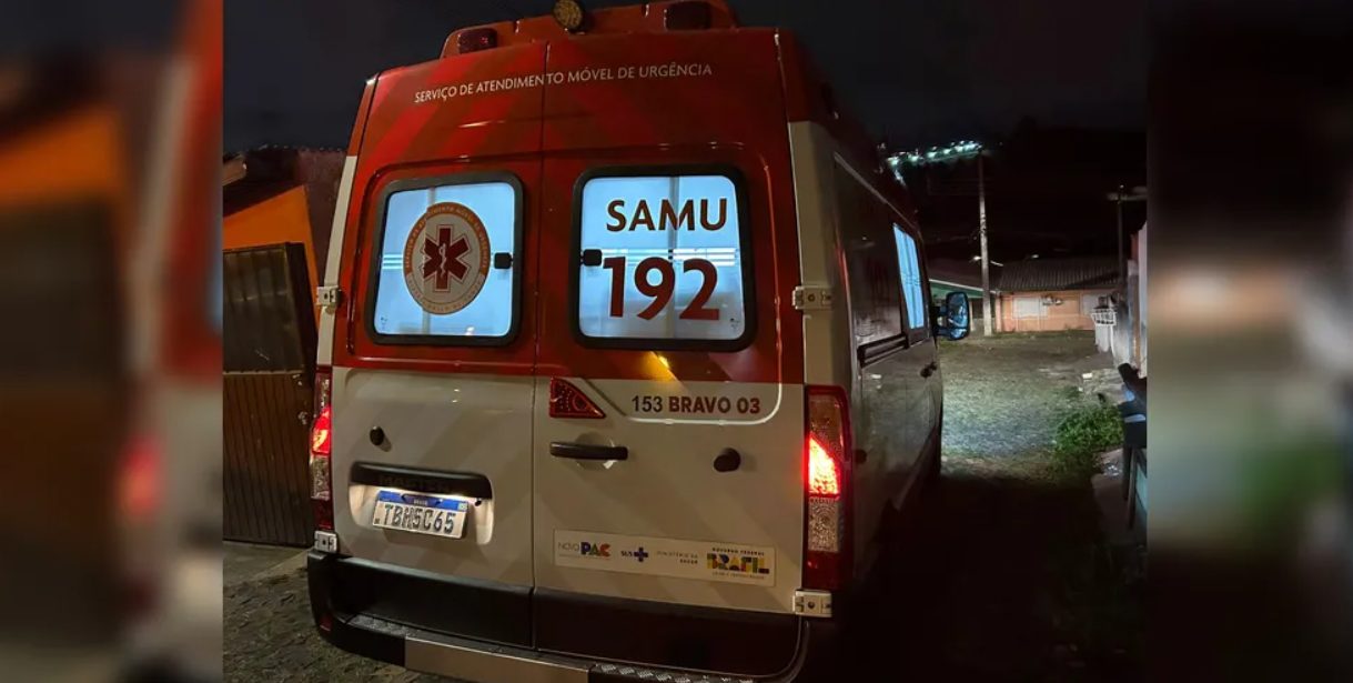 Casal é esfaqueado por desconhecido enquanto andava em via pública em Ponta Grossa