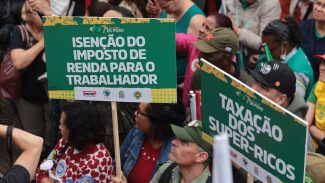 SP: sindicatos e movimentos sociais se mobilizam em ato por soberania SP: sindicatos e movimentos sociais se mobilizam em ato por soberania