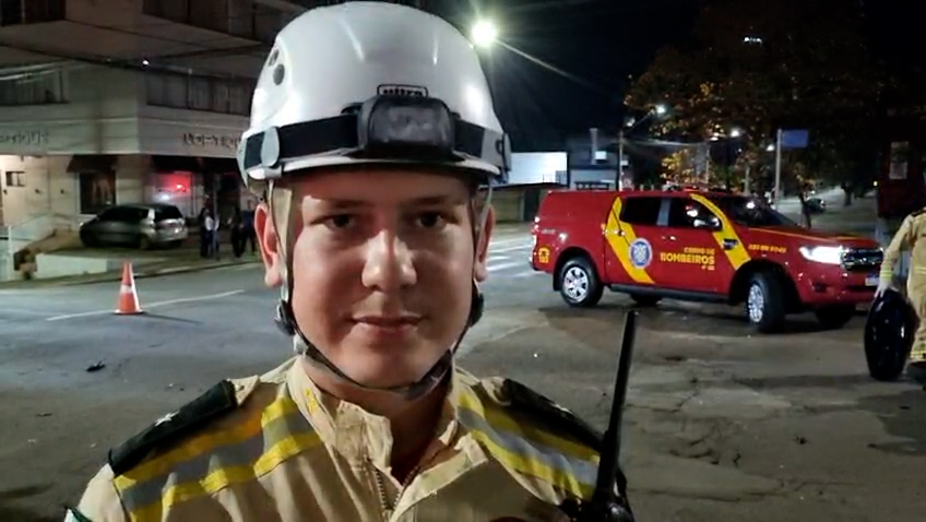 Corpo de Bombeiros detalhe gravidade das vítimas após colisão na Rua Maranhão em Cascavel