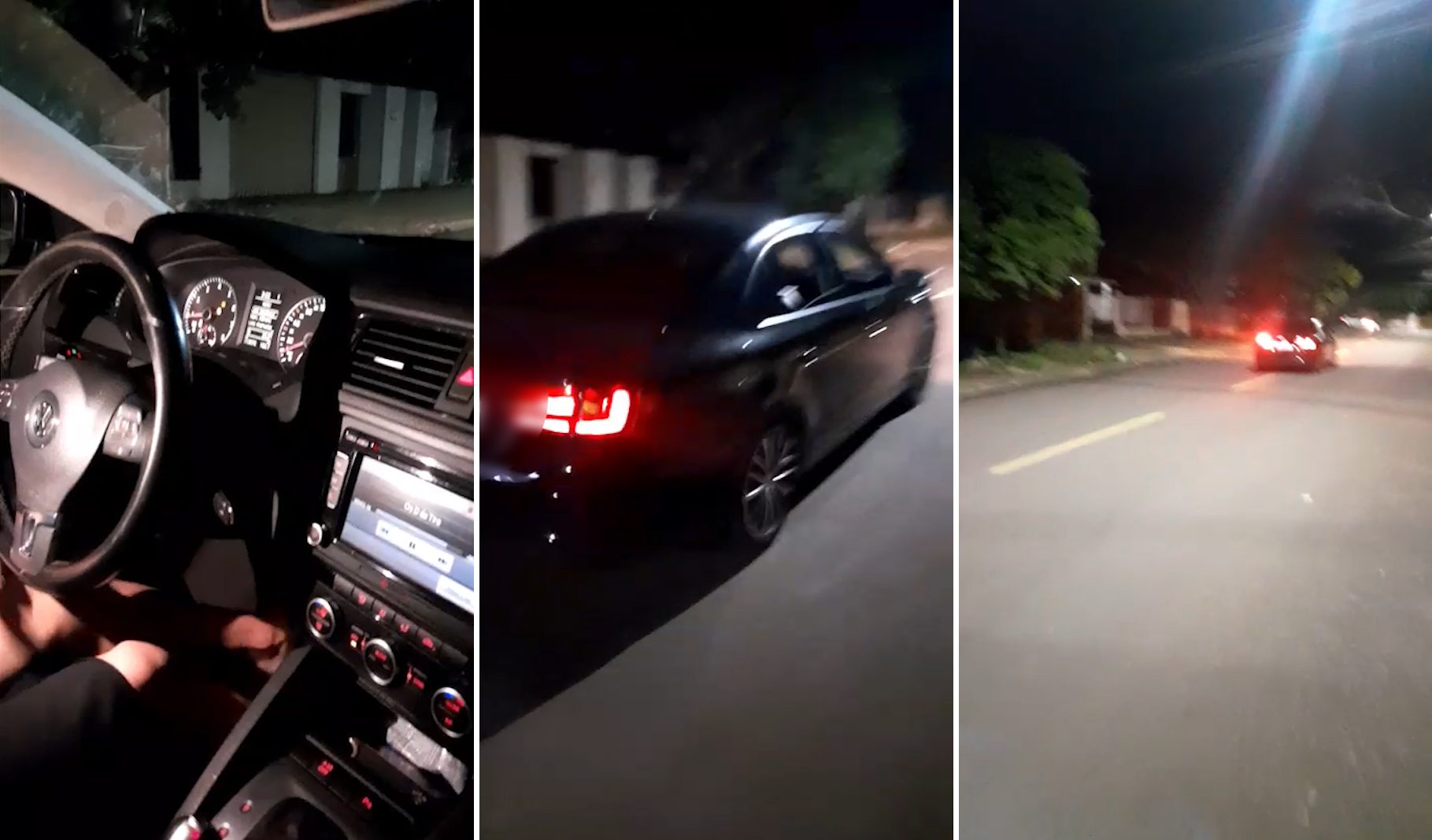 Deu ruim! Adolescente dá de cara com GM e Transitar ao realizar borrachão no Parque São Paulo