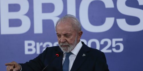 Líderes do Brics discutem como ampliar mecanismos de comércio no bloco Imagem referente a Líderes do Brics discutem como ampliar mecanismos de comércio no bloco