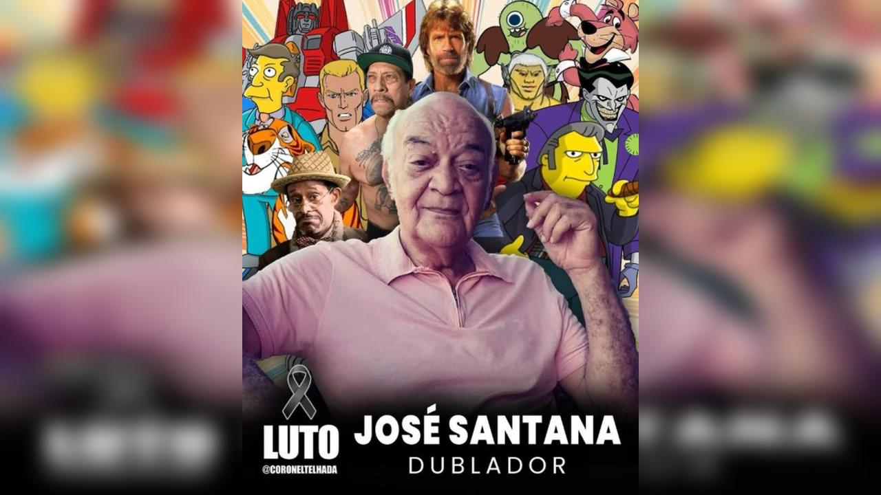 Dublador de Chuck Norris, José Santana morre aos 83 anos Dublador de Chuck Norris, José Santana morre aos 83 anos