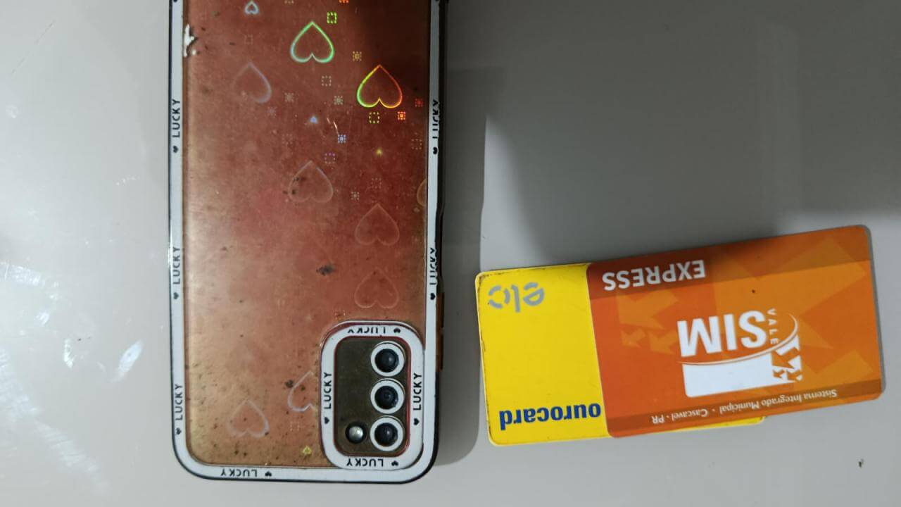 Foi achado celular da marca Samsung no bairro Clarito