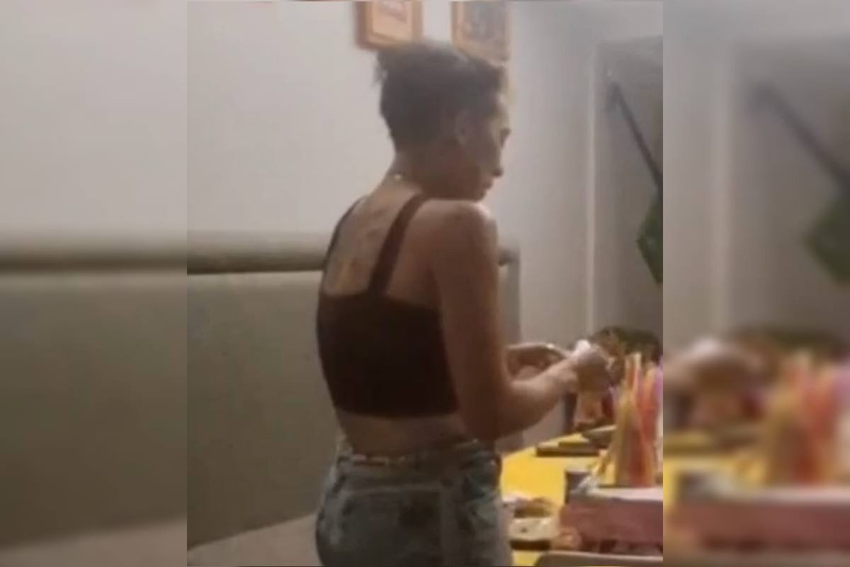 Advogada que viciava jovens com brindes chora ao ser presa em apartamento de luxo