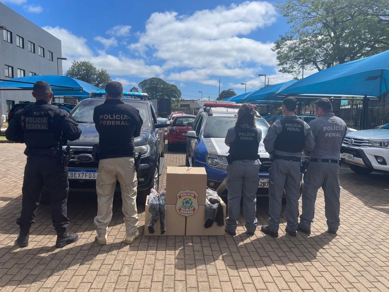 PF realiza doação de cabelos contrabandeados a pacientes em tratamento de câncer