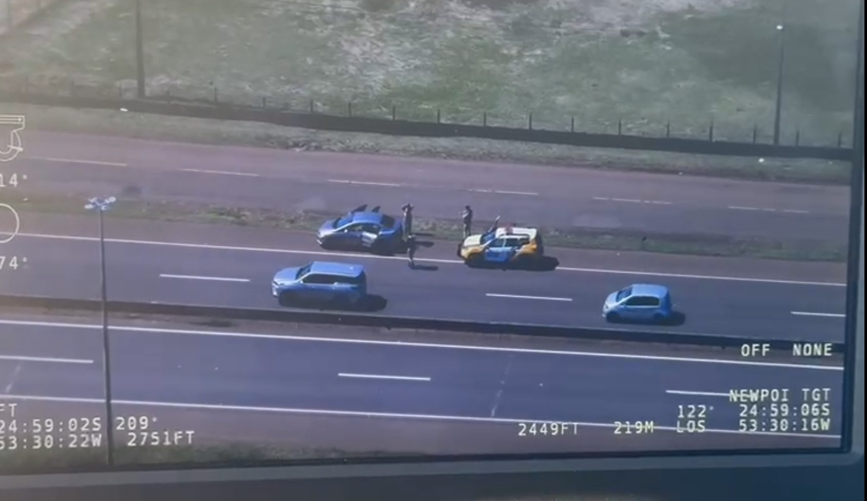Vídeo mostra perseguição do helicóptero da PM a contrabandistas na BR-277, em Cascavel Vídeo mostra perseguição do helicóptero da PM a contrabandistas na BR-277, em Cascavel