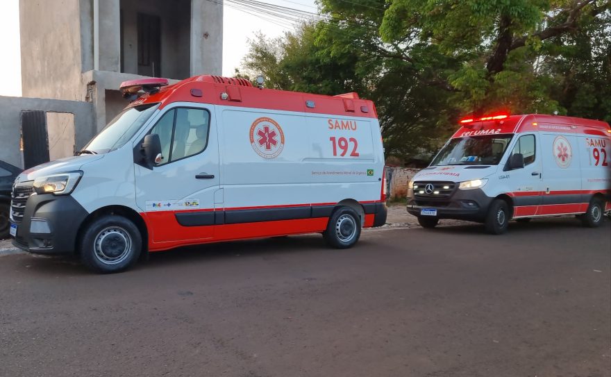 Criança fica ferida após cair durante convulsão e é socorrida pelo Samu em Cascavel