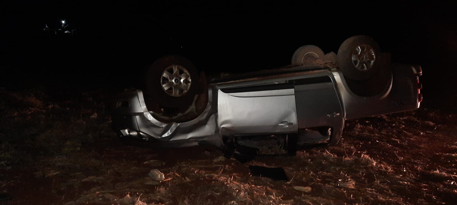 S10 fica destruída e motorista morre no entroncamento das rodovias PR-468 e BR-369 S10 fica destruída e motorista morre no entroncamento das rodovias PR-468 e BR-369