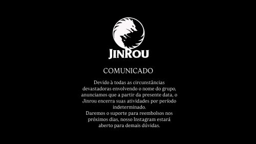 Imagem referente a Na semana do evento, Jinrou anuncia encerramento das atividades após denúncias de escândalos sexuais