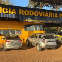 Imagem referente a Eletrônicos contrabandeados são encontrados em veículos de escolta armada na BR-277, em Cascavel