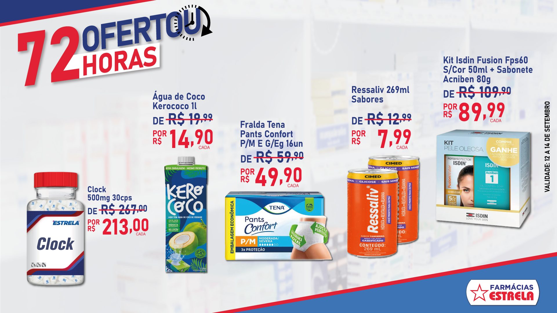 Farmácias Estrela lança super ofertas neste final de semana Farmácias Estrela lança super ofertas neste final de semana