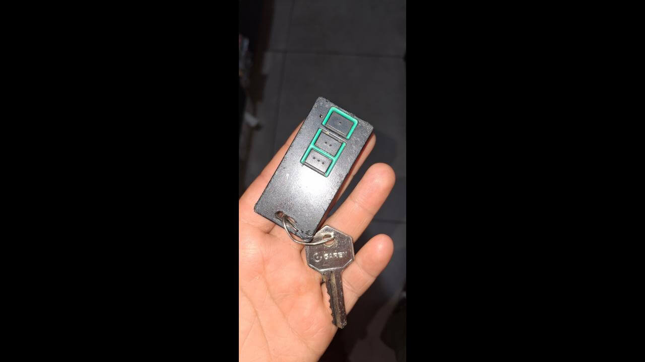 Foi encontrada uma chave no bairro Itália Foi encontrada uma chave no bairro Itália