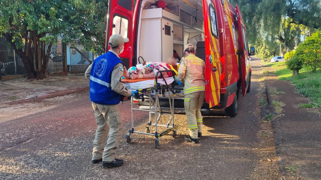 Idosa de 87 anos tem fêmur quebrado após queda em casa Idosa de 87 anos tem fêmur quebrado após queda em casa
