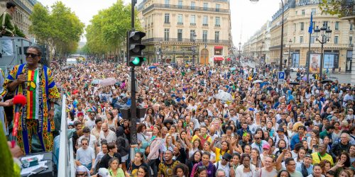 Cultura afro-brasileira é celebrada em Paris com Lavagem de Madeleine Imagem referente a Cultura afro-brasileira é celebrada em Paris com Lavagem de Madeleine