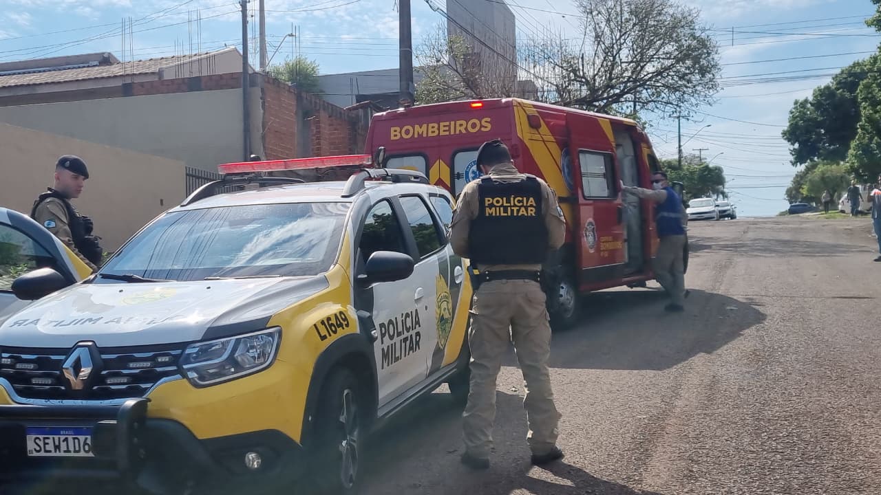 Homem é agredido após discussão na Rua Major Oscar Pereira