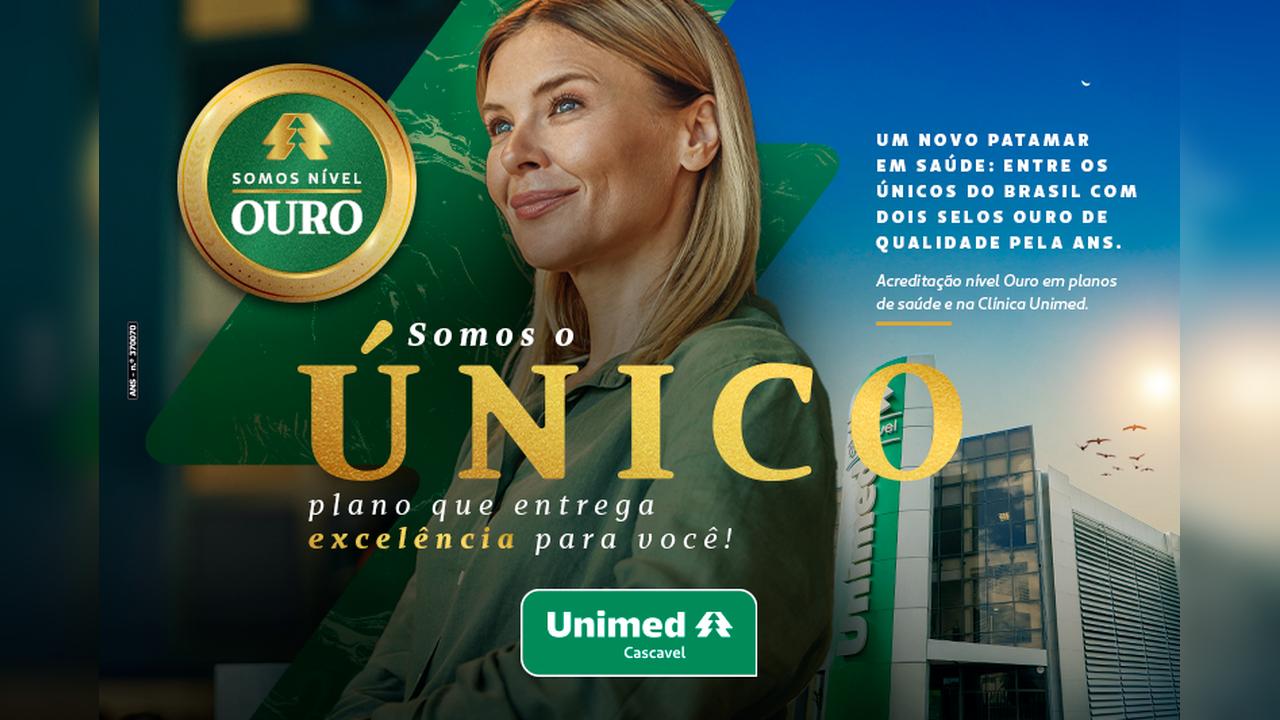 Unimed Cascavel conquista 2 selos Ouro e se destaca em oferecer serviços de alta qualidade, seguros, confiáveis e inovadores