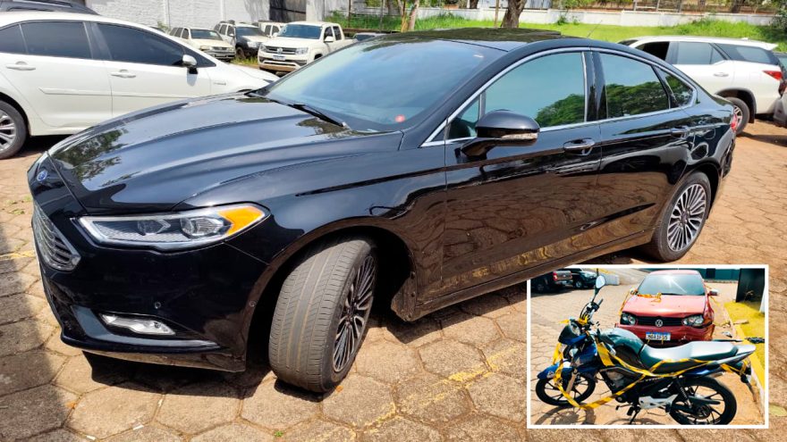 Polícia Civil apreende Ford Fusion usado na fuga dos assassinos de Luiz Felipe Batista da Silva