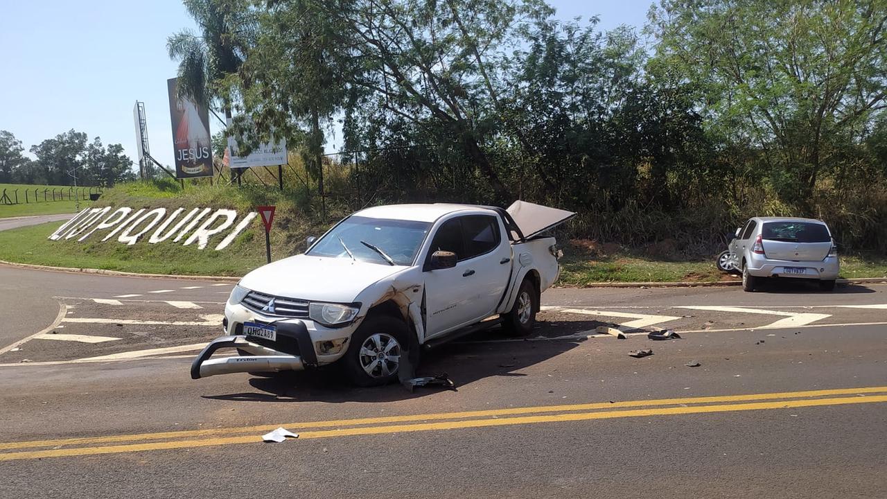 Acidente de trânsito deixa dois homens feridos na PR-486 em Alto Piquiri