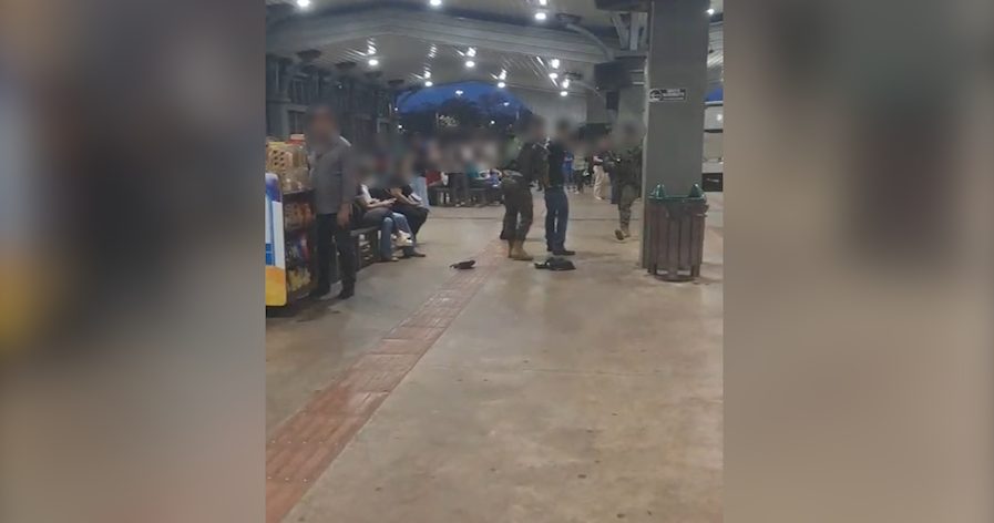 “Tá certo isso?”: Internauta questiona abordagem do Exército no Terminal Oeste