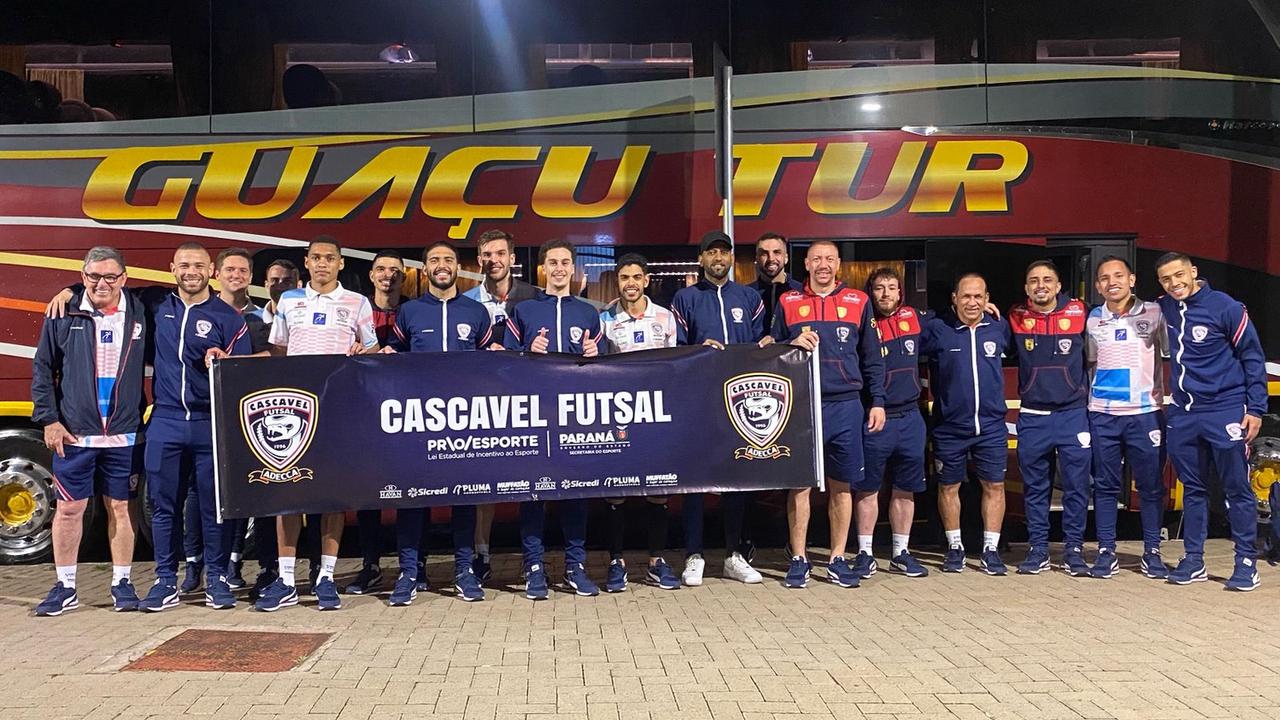 Cascavel Futsal encara o Jaraguá fora de casa em jogo atrasado da LNF Cascavel Futsal encara o Jaraguá fora de casa em jogo atrasado da LNF