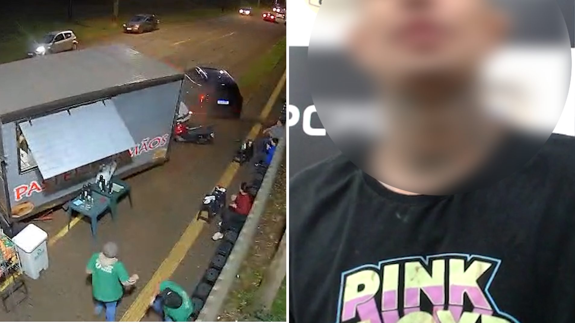 Veja o que disse o motorista acusado de jogar carro contra trailler e ainda bater na esposa em Cascavel