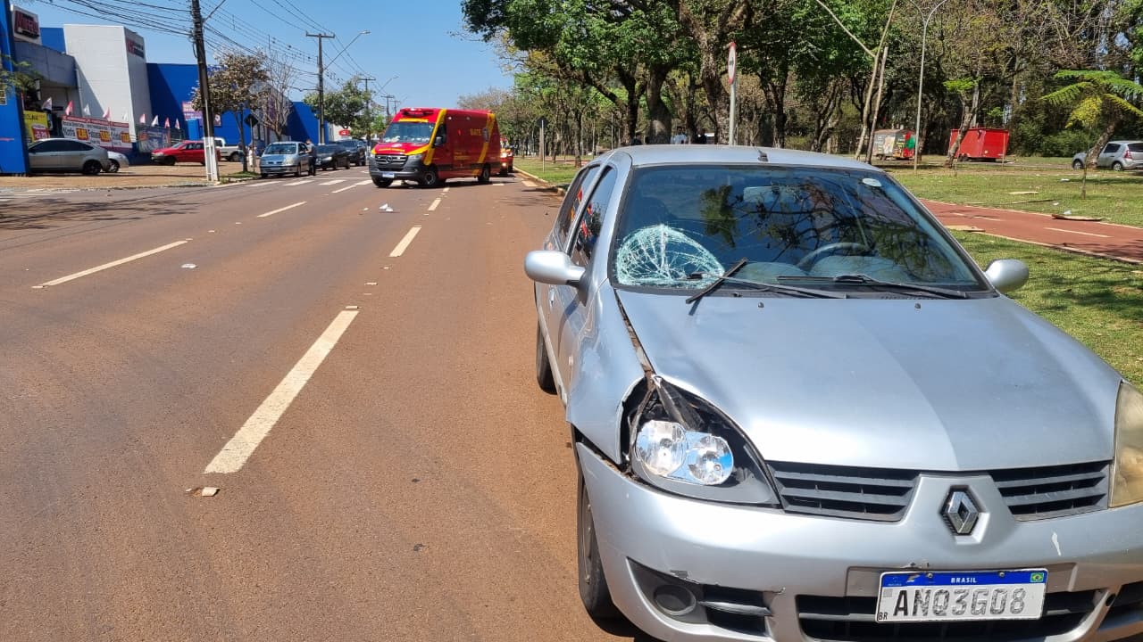 Acidente grave: Pedestre é arremessada a 10 metros após colisão