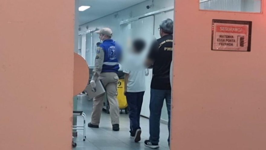 Menino é socorrido pelo Siate em colégio no 14 de Novembro