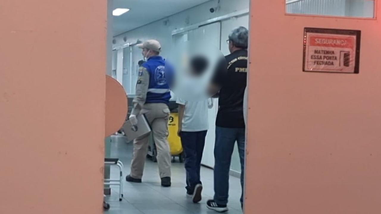 Menino é socorrido pelo Siate em colégio no 14 de Novembro