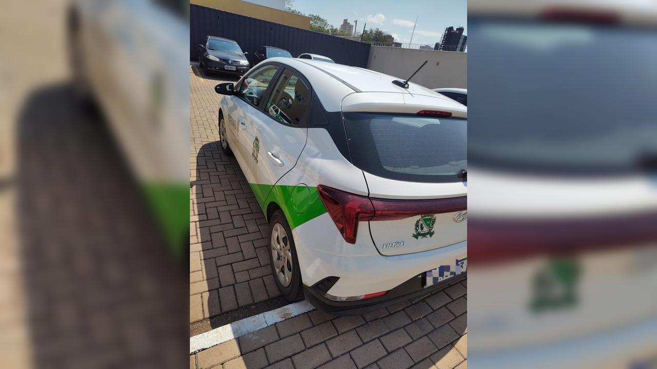 Veículo de Prefeitura é furtado no Centro de Cascavel e rapidamente recuperado pela PM