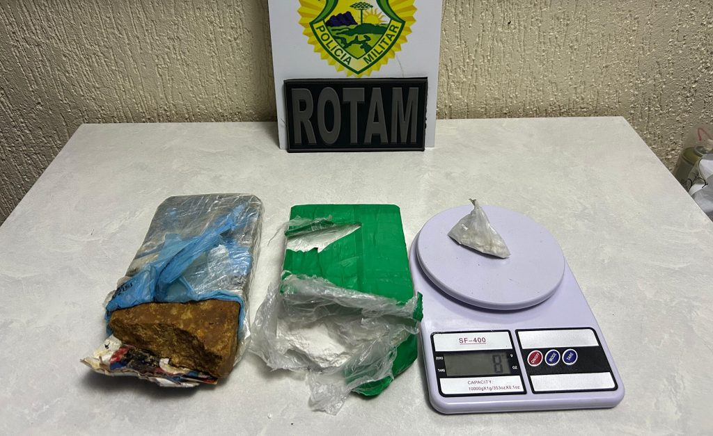 Rotam estraga a festa! traficante é preso com R$ 200 mil em crack e cocaína na véspera do aniversário