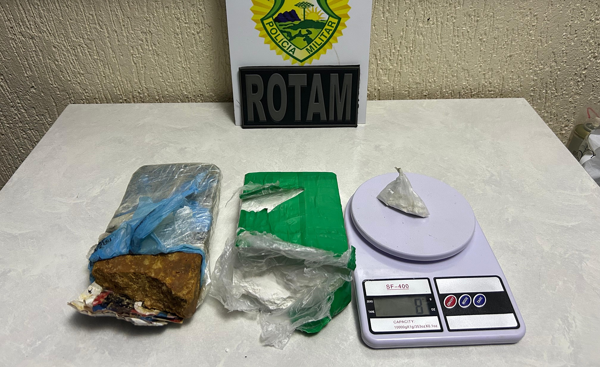 Rotam estraga a festa! traficante é preso com R$ 200 mil em crack e cocaína na véspera do aniversário