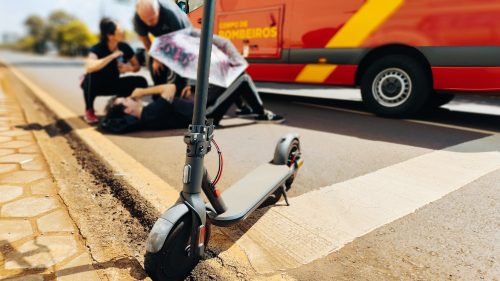 “112 casos; 90 deles eram patinetes”, diz Transitar sobre acidentes com autopropelidos elétricos em Cascavel