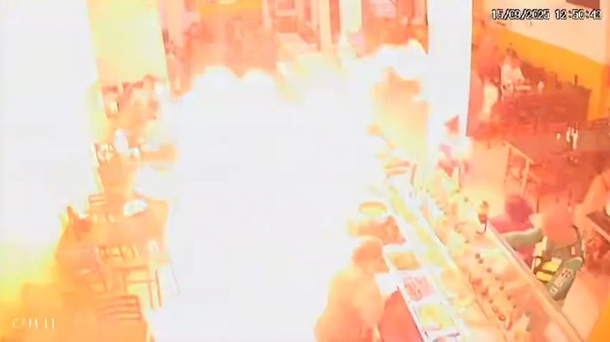 Explosão em churrascaria deixa sete vítimas