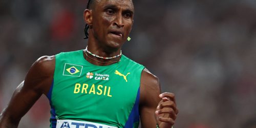 Alison dos Santos se classifica para final no Mundial de Atletismo Imagem referente a Alison dos Santos se classifica para final no Mundial de Atletismo