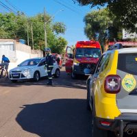 Imagem referente a Mulher sofre parada cardiorrespiratória ao ser atropelada após acidente entre dois veículos no Universitáriocha
