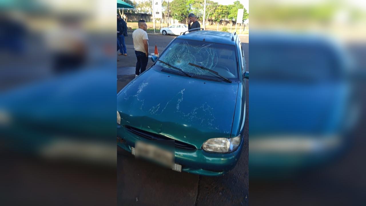 Homem é atropelado dentro de posto de combustíveis em Santa Tereza do Oeste