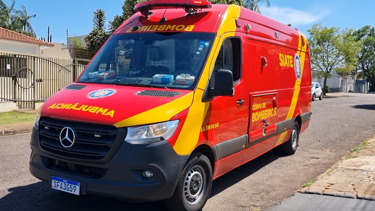 Criança é hospitalizada após ser atingida por objeto em Cascavel