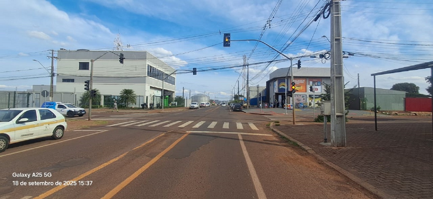 Novos semáforos na região norte: Transitar alerta para mudanças no trânsito